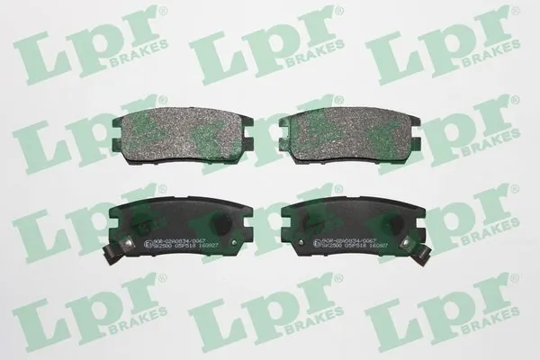 Brake Pad Set, disc brake 05P518