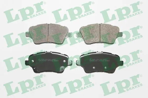 Brake Pad Set, disc brake 05P1856