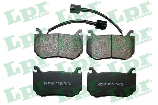 Brake Pad Set, disc brake 05P2166