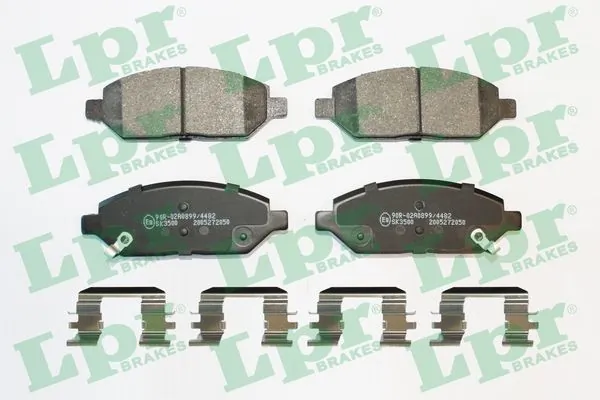 Brake Pad Set, disc brake 05P2050K