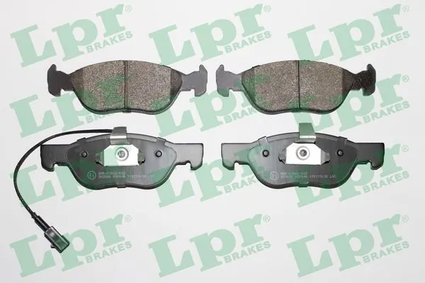 Brake Pad Set, disc brake 05P646