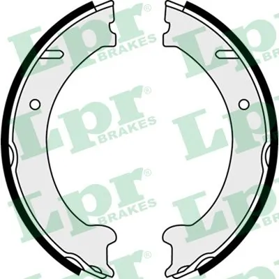 Brake Shoe Set, parking brake 08250