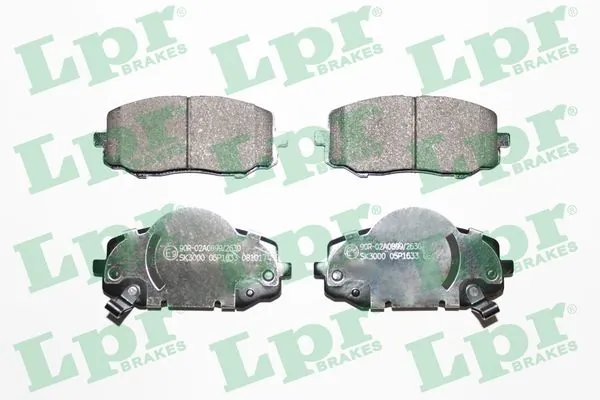 Brake Pad Set, disc brake 05P1633