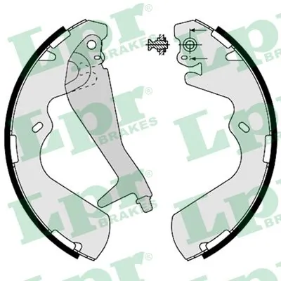 Brake Shoe Set 08240