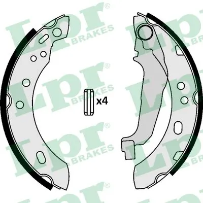 Brake Shoe Set 07090