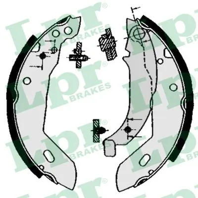 Brake Shoe Set 04670