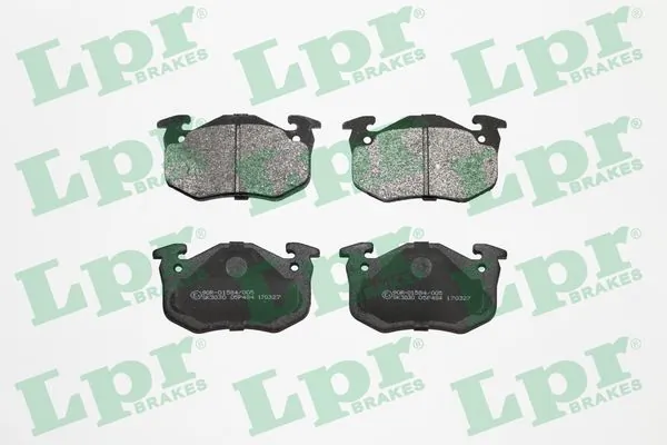 Brake Pad Set, disc brake 05P484