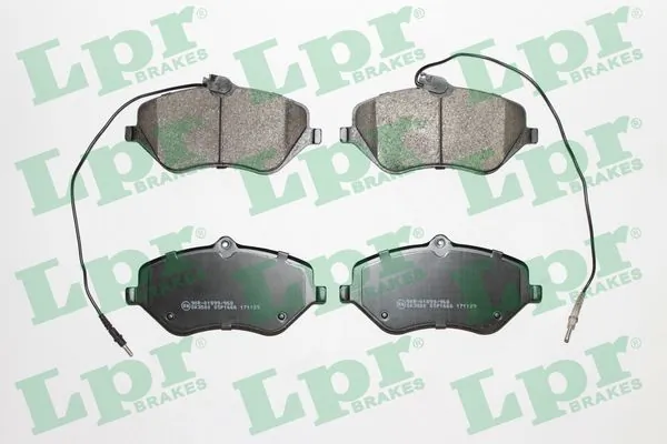 Brake Pad Set, disc brake 05P1666