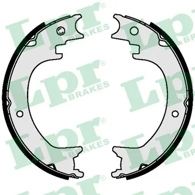Brake Shoe Set, parking brake 09590
