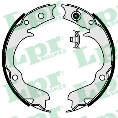 Brake Shoe Set, parking brake 08360