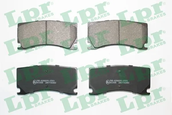 Brake Pad Set, disc brake 05P2003