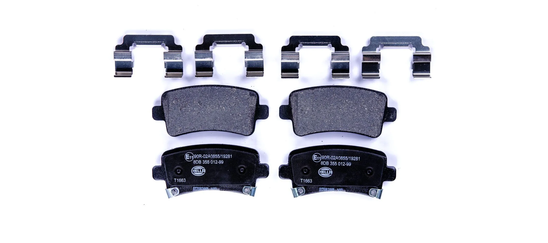 Brake Pad Set, disc brake 8DB 355 012-991