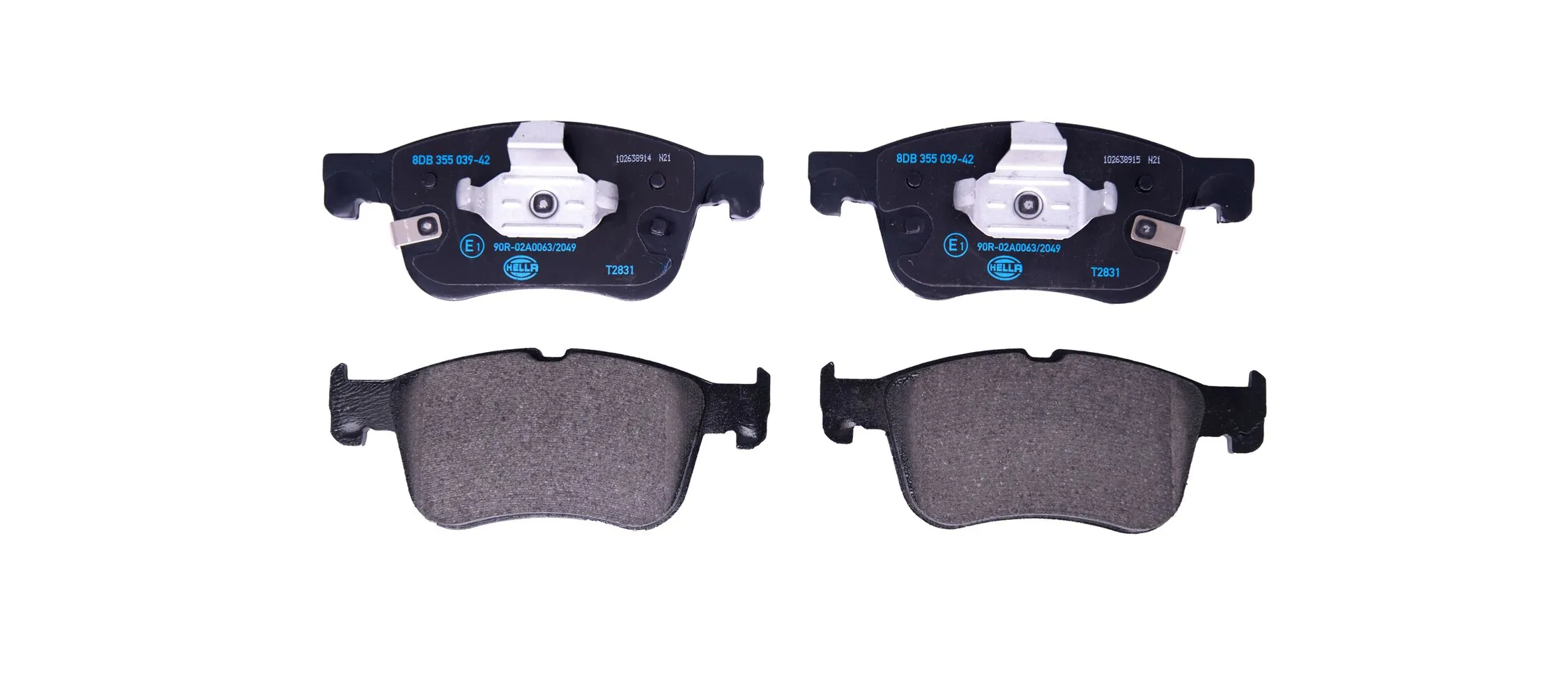 Brake Pad Set, disc brake 8DB 355 039-421