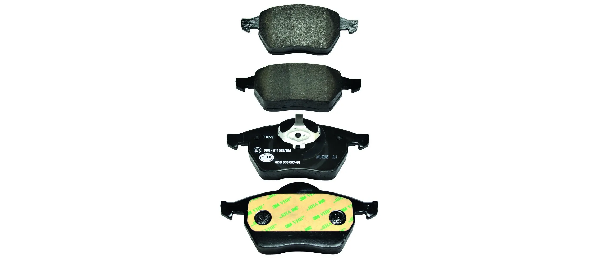 Brake Pad Set, disc brake 8DB 355 007-881