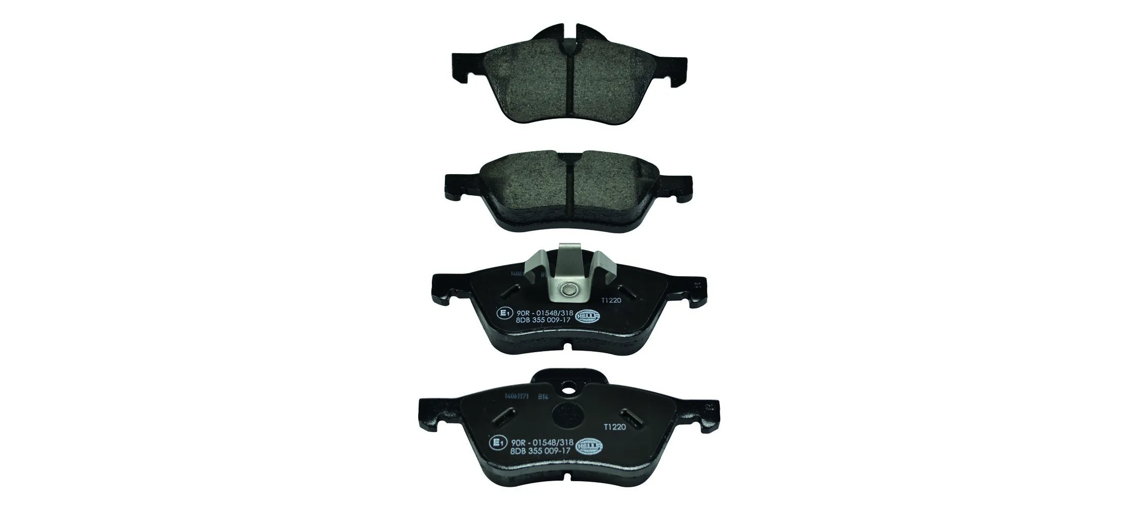 Brake Pad Set, disc brake 8DB 355 009-171