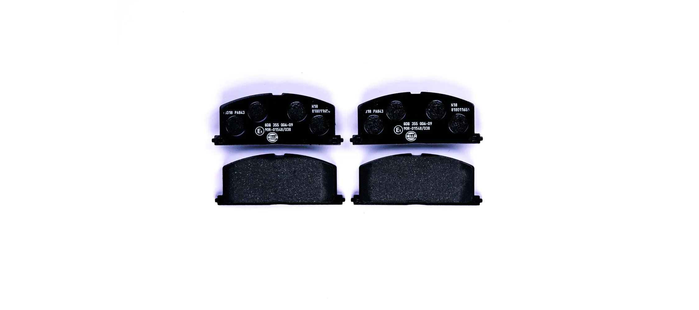 HELLA 8DB 355 006-091 Brake Pad Set, disc brake