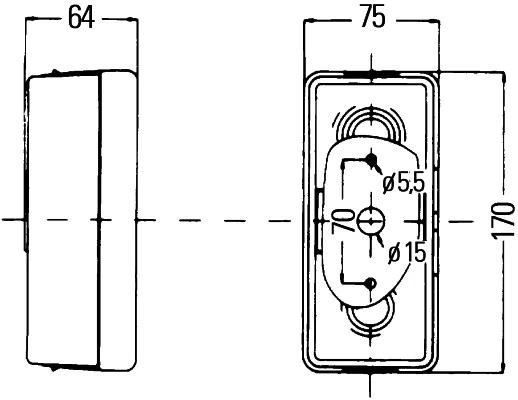 Tail Light Assembly 2SD 998 531-017