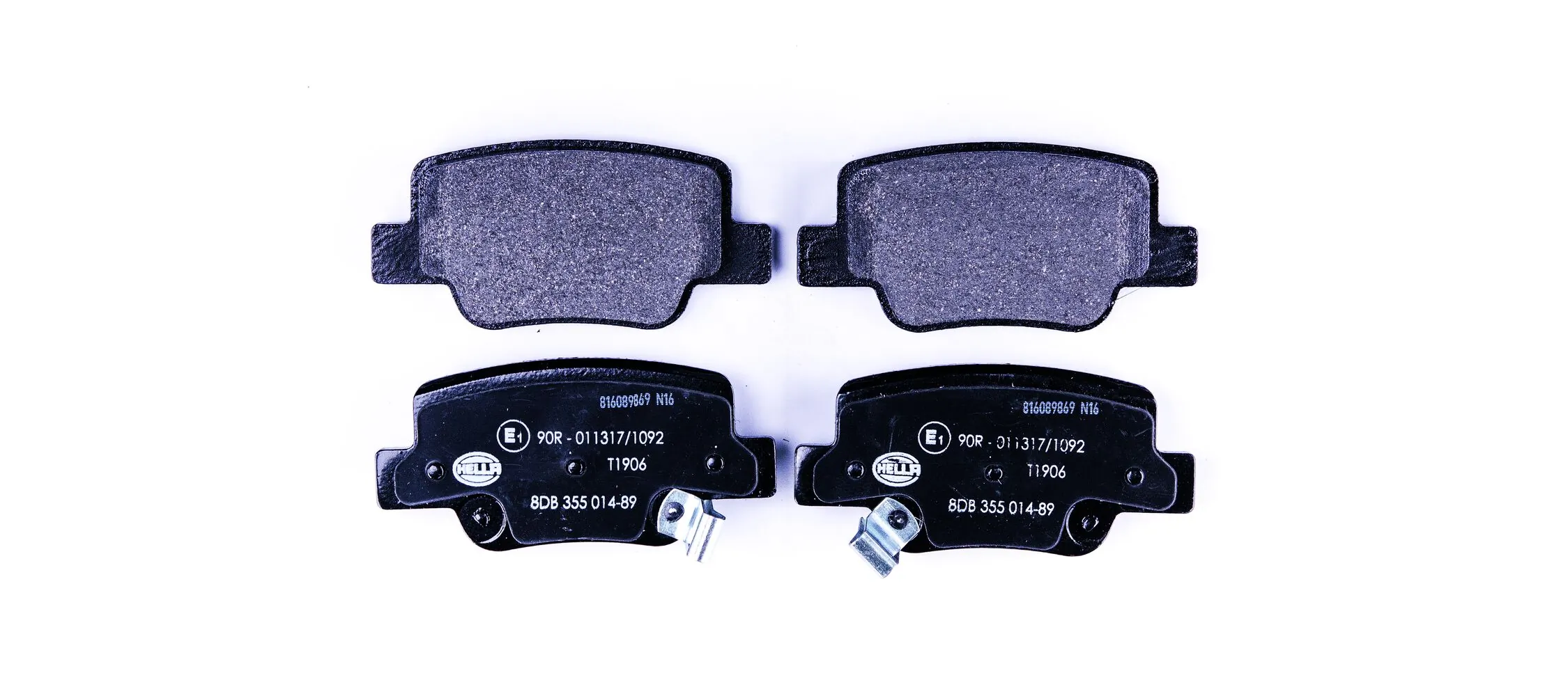 Brake Pad Set, disc brake 8DB 355 014-891