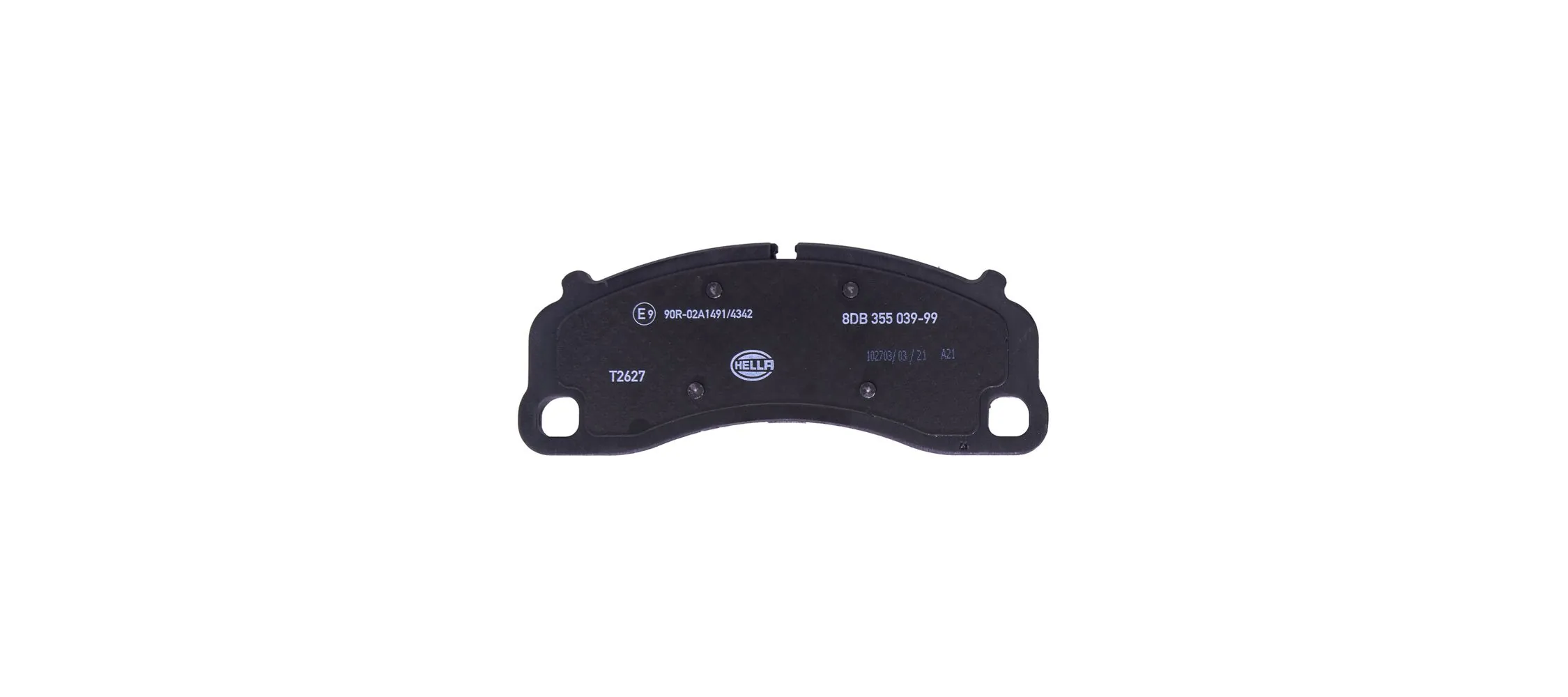 Brake Pad Set, disc brake 8DB 355 039-991