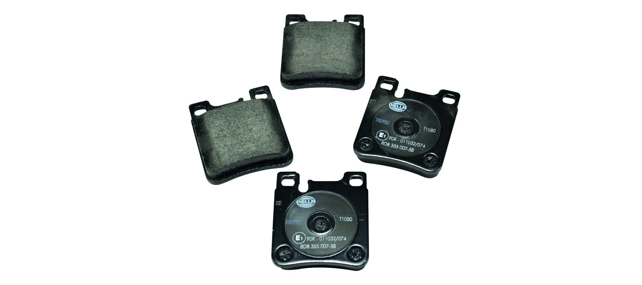 Brake Pad Set, disc brake 8DB 355 007-581