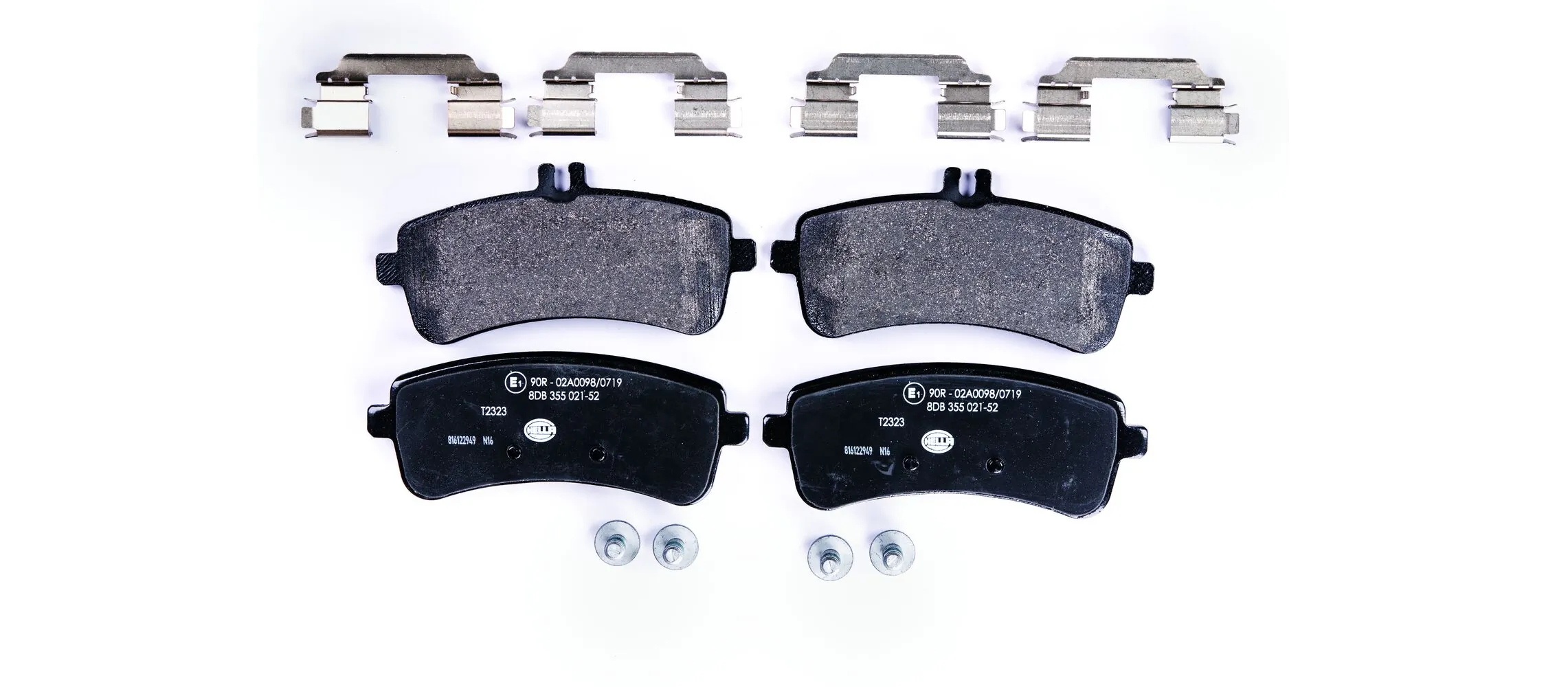 Brake Pad Set, disc brake 8DB 355 021-521