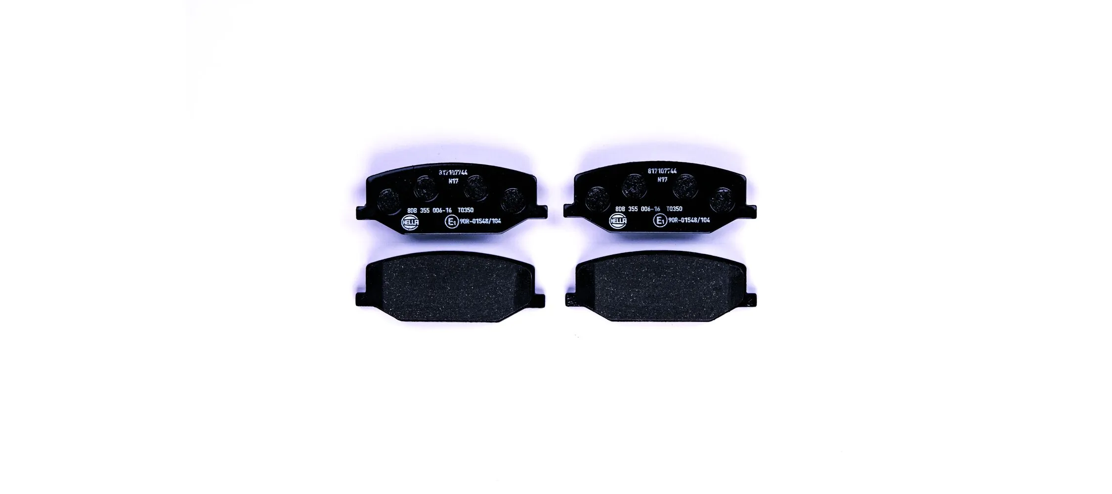 Brake Pad Set, disc brake 8DB 355 006-161