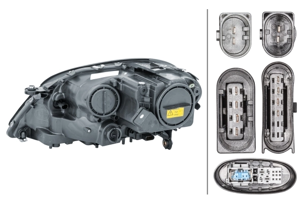 HELLA 1ZS 263 064-521 Headlight