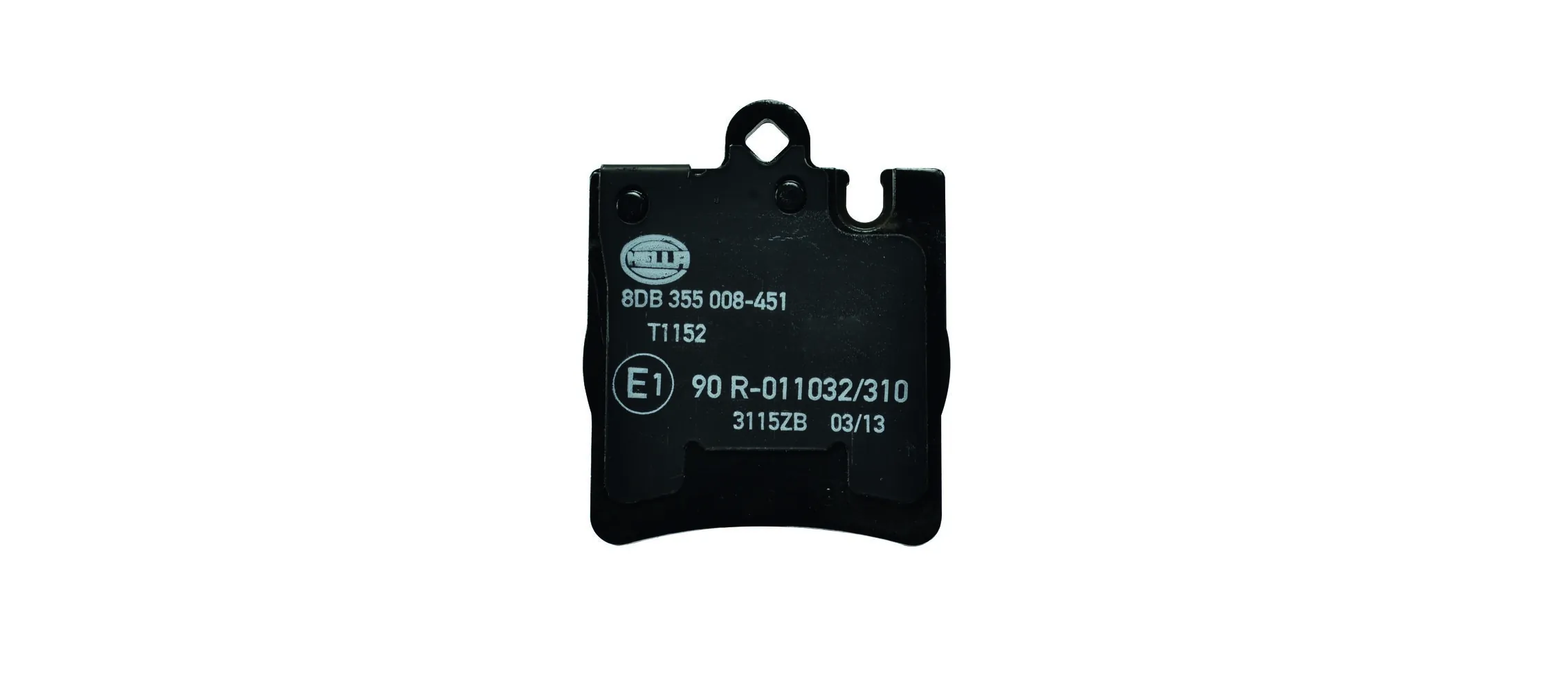 Set bantalan rem, rem cakram 8DB 355 008-451