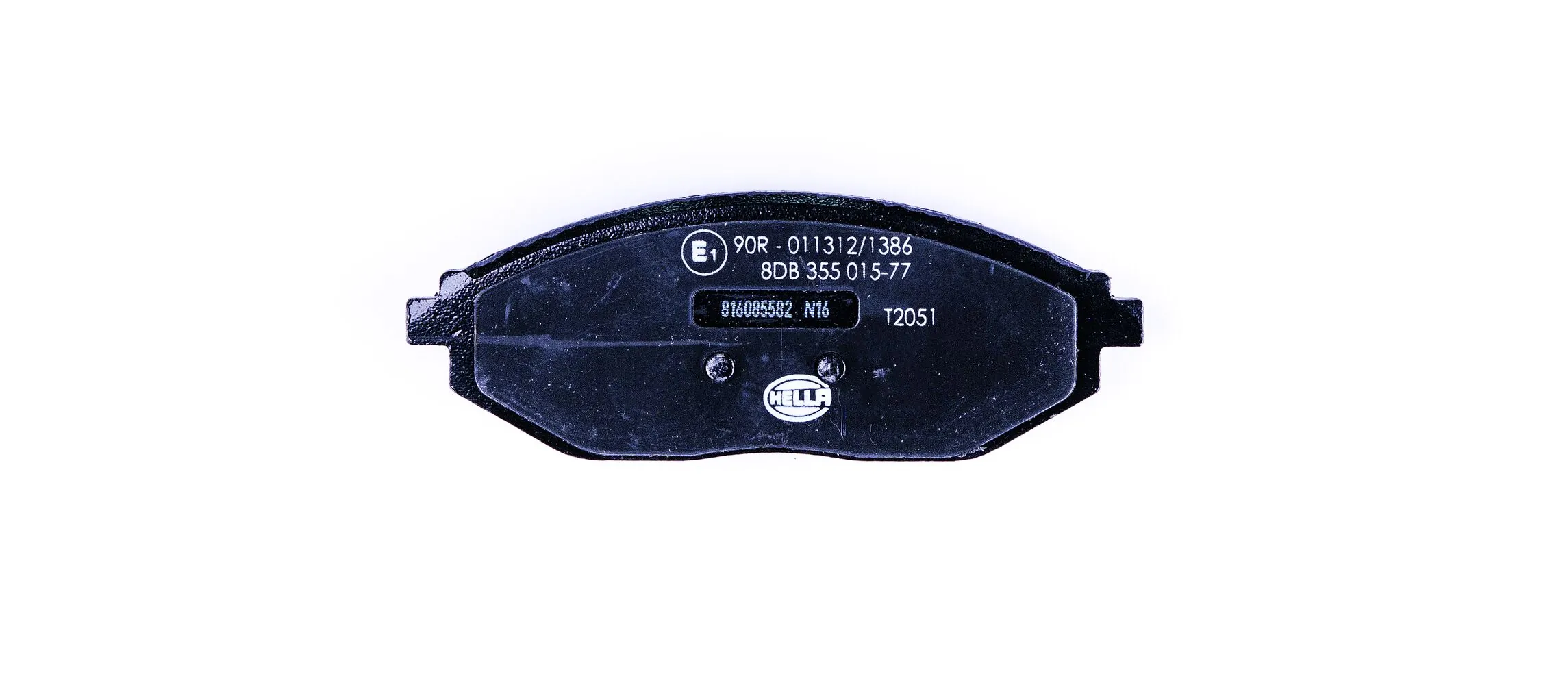 HELLA 8DB 355 015-771 Brake Pad Set, disc brake
