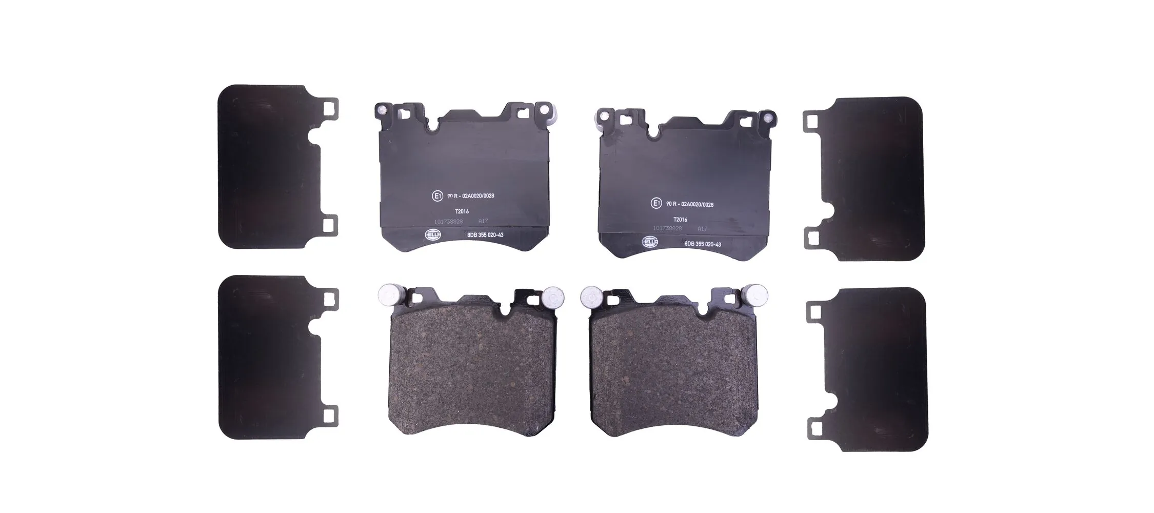 Brake Pad Set, disc brake 8DB 355 020-431