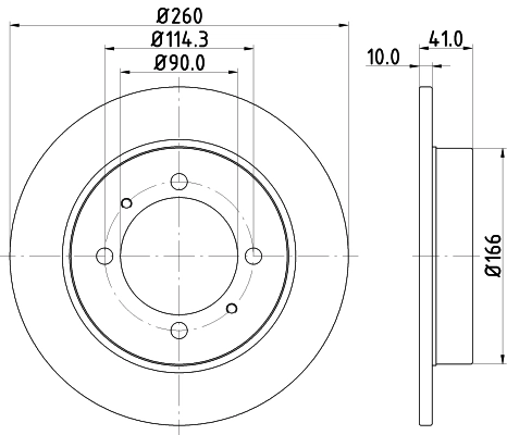 Brake Disc PRO 8DD 355 105-471