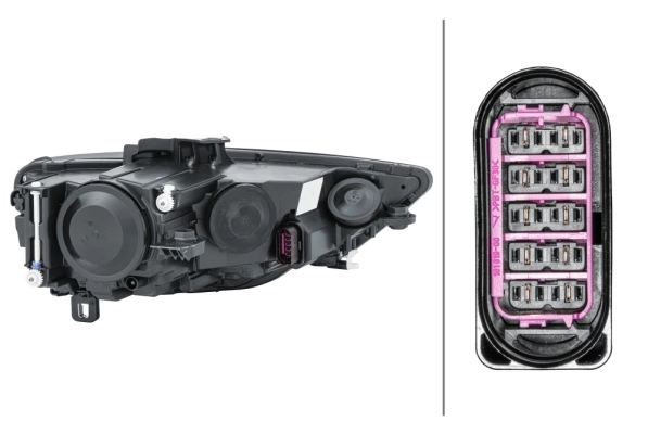 Headlight 1EJ 010 740-071