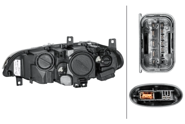 HELLA 1EL 009 644-621 Headlight