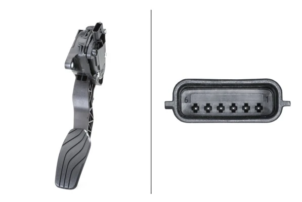 Sensor, accelerator pedal position 6PV 009 978-791