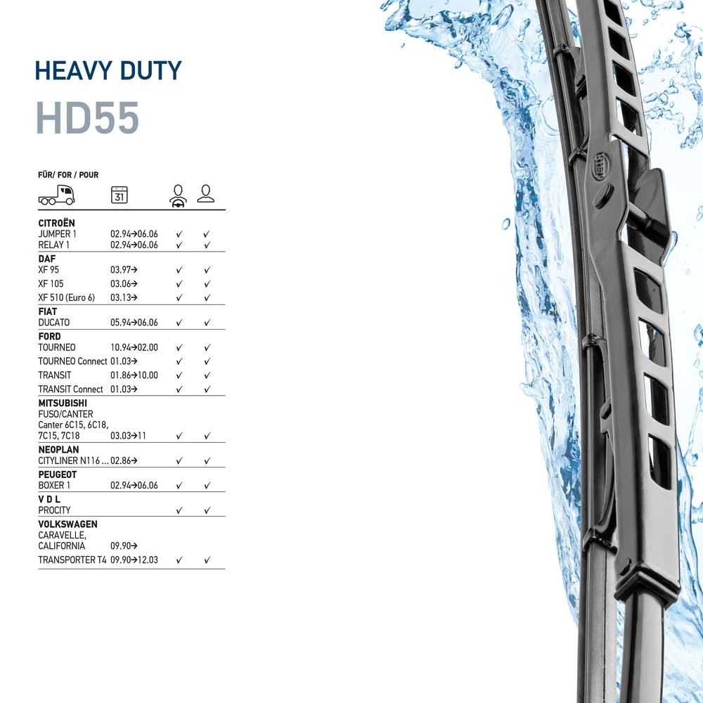 Wiper Blade Truck 9XW 184 107-221