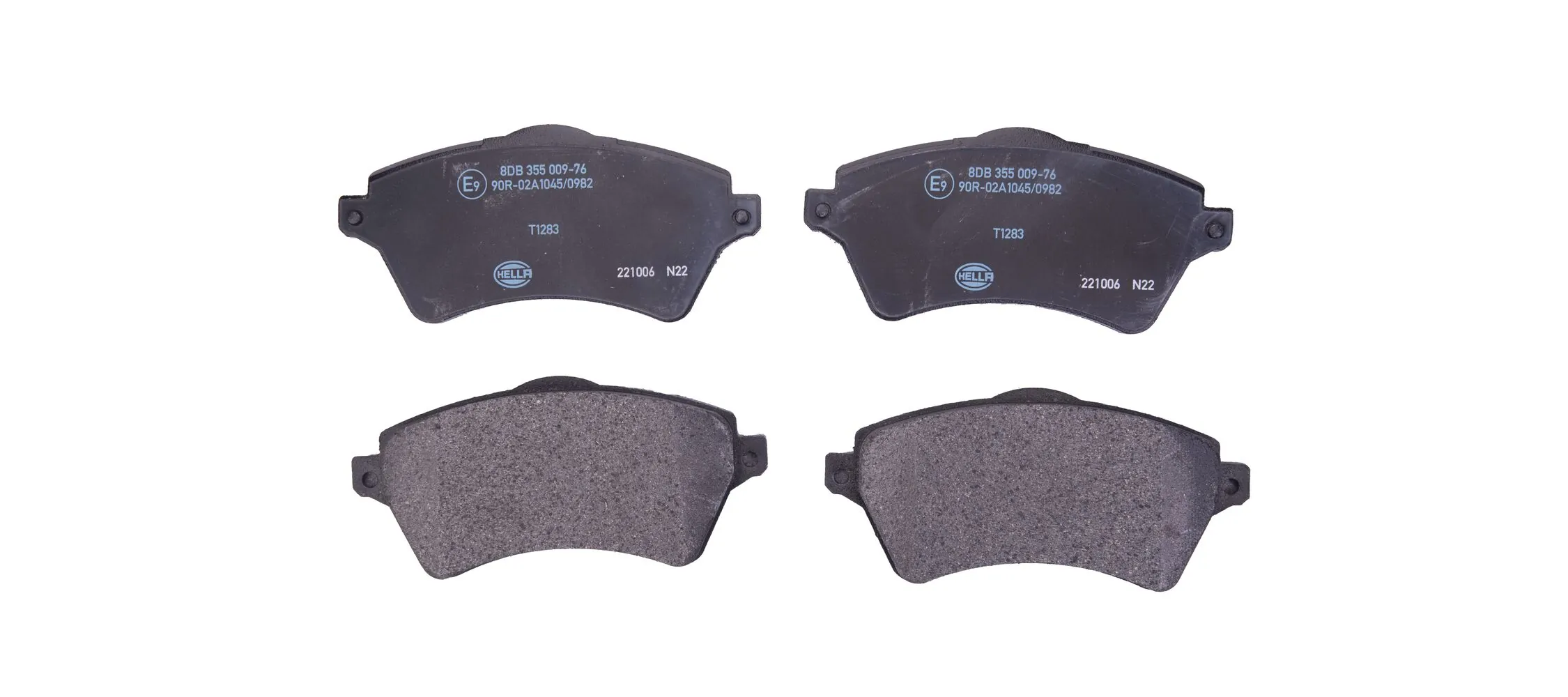 Brake Pad Set, disc brake 8DB 355 009-761