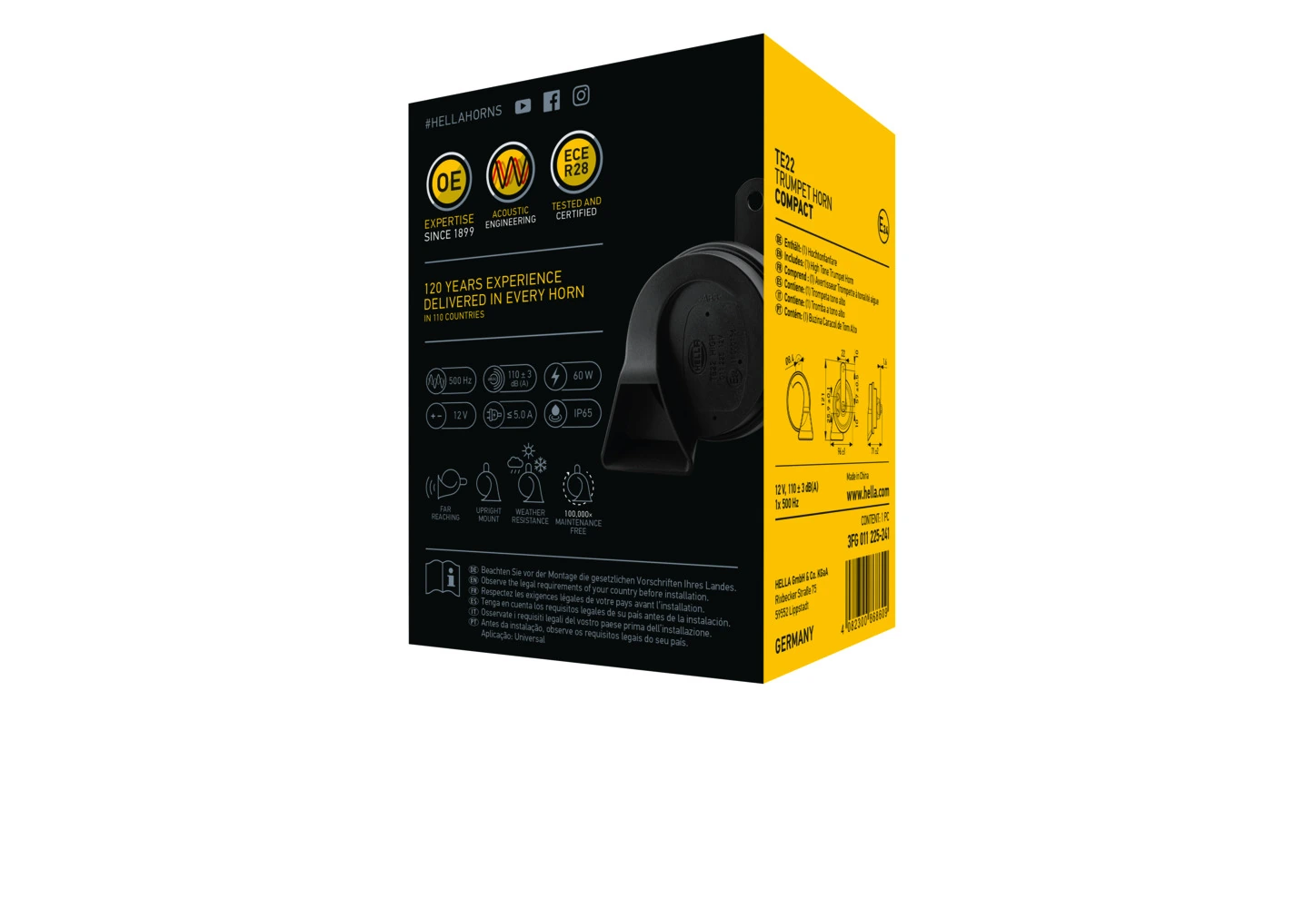 Trumpet Horn 3FG 011 225-241