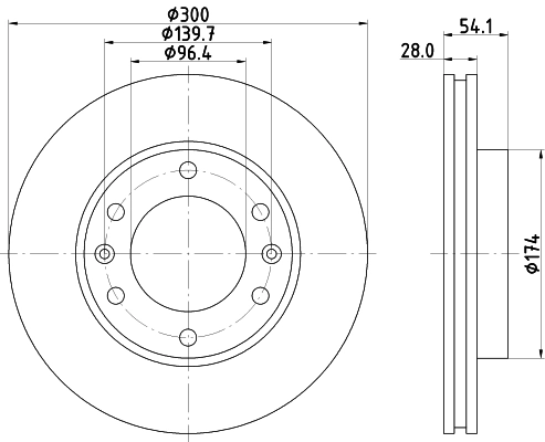 Brake Disc 8DD 355 114-341