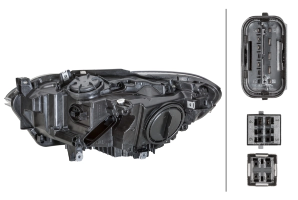 HELLA 1ZS 010 741-661 Headlight