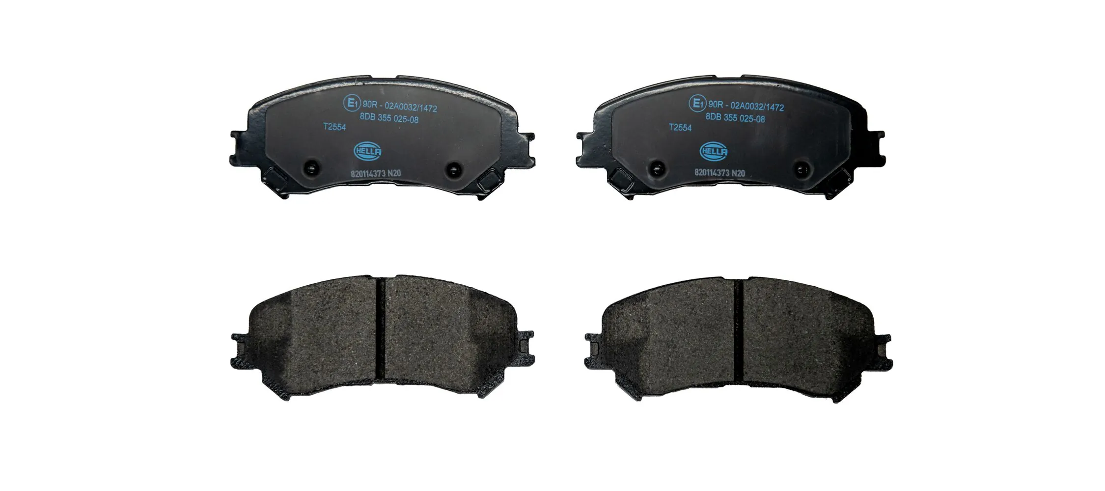 Brake Pad Set, disc brake 8DB 355 025-081