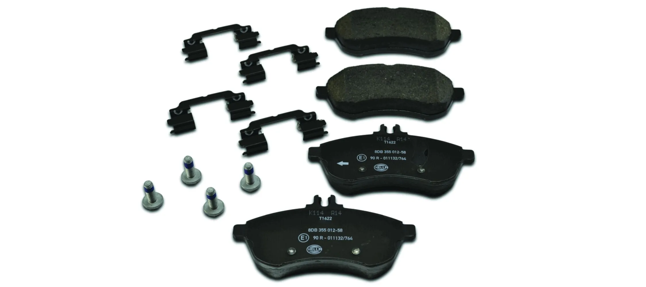 Brake Pad Set, disc brake 8DB 355 012-581
