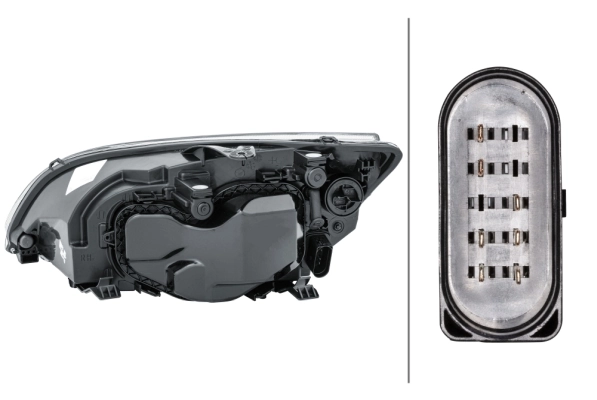 HELLA 1EL 010 201-021 Headlight