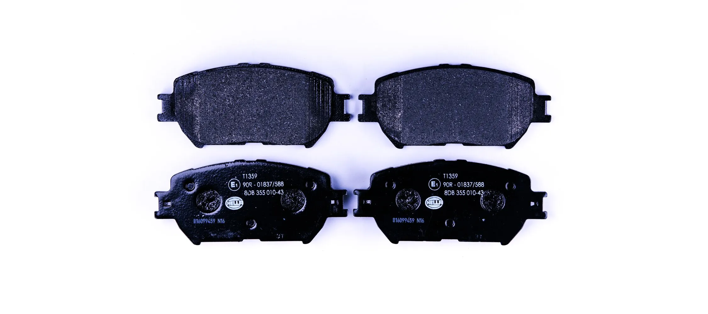 Brake Pad Set, disc brake 8DB 355 010-431