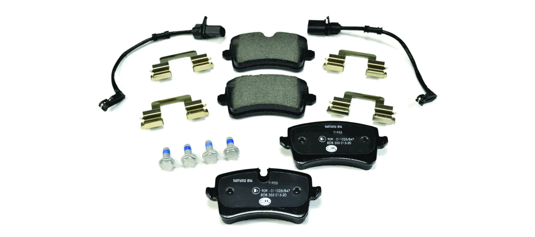 Brake Pad Set, disc brake 8DB 355 015-201