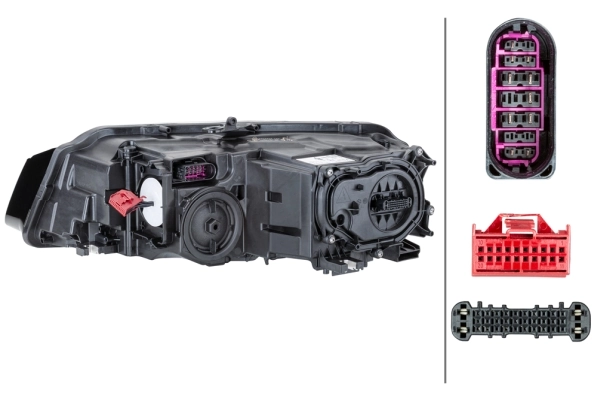 HELLA 1EX 011 496-521 Headlight