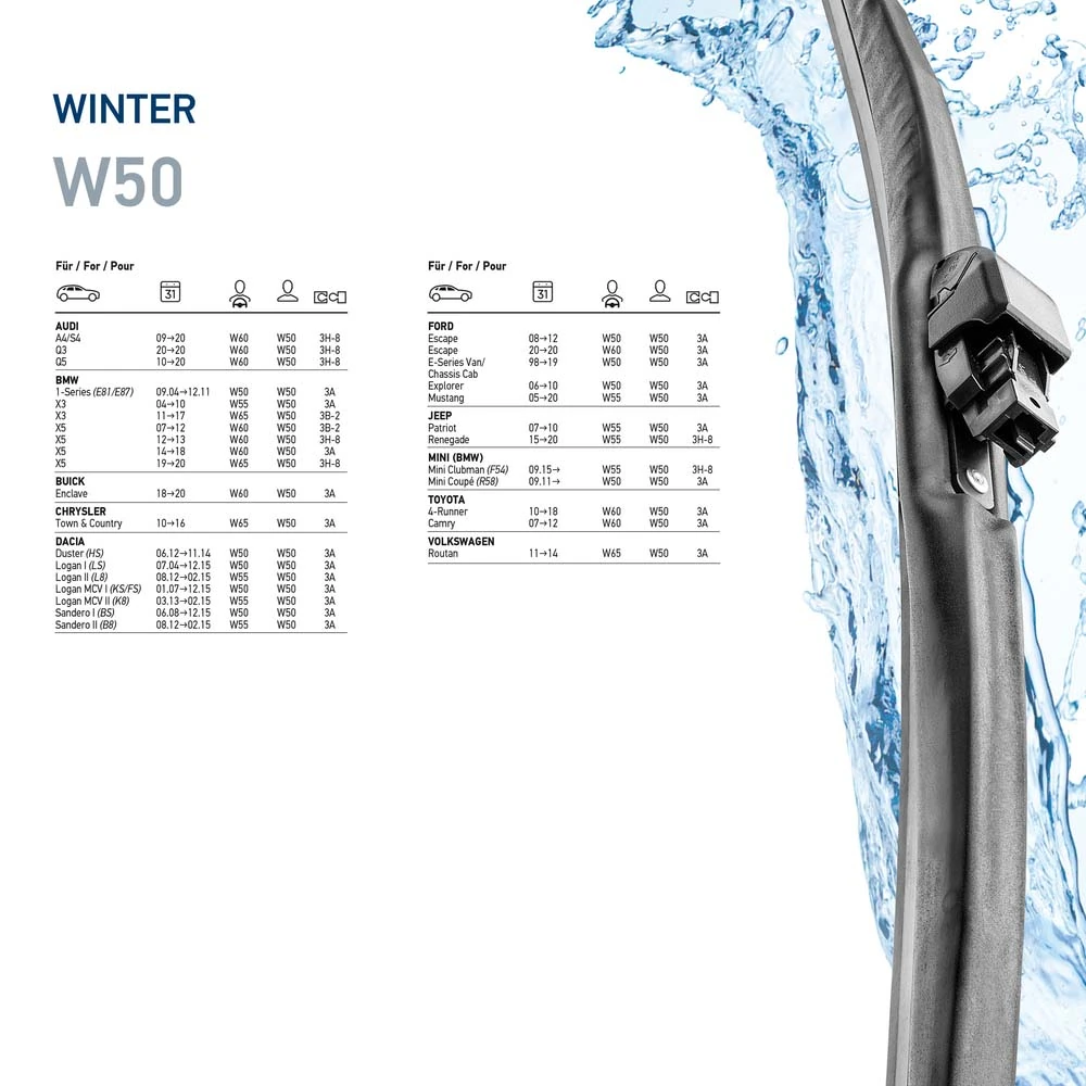 HELLA 9XW 358 004-201 Wiper Blade