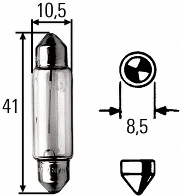 Bulb, direction indicator STANDARD 8GM 002 091-131