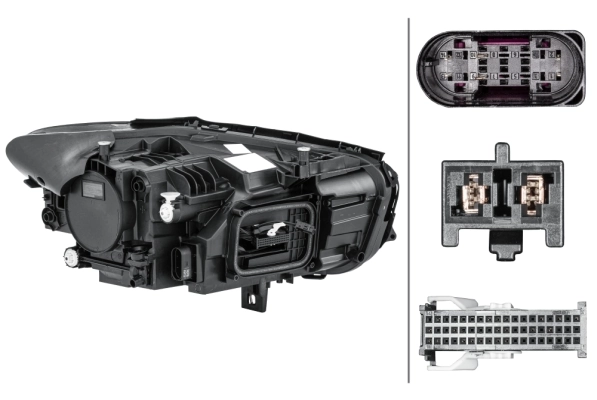 HELLA 1EX 014 993-551 Headlight