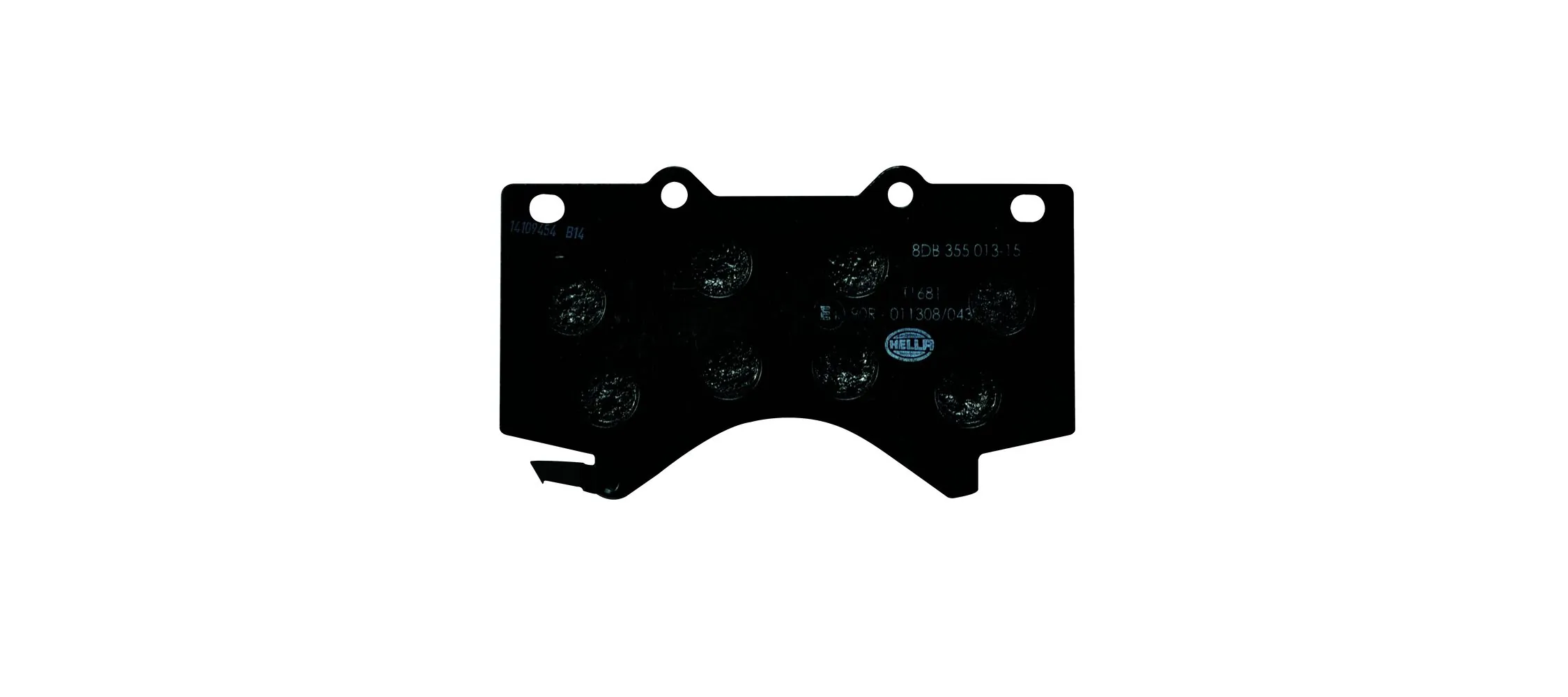 Brake Pad Set, disc brake 8DB 355 013-151
