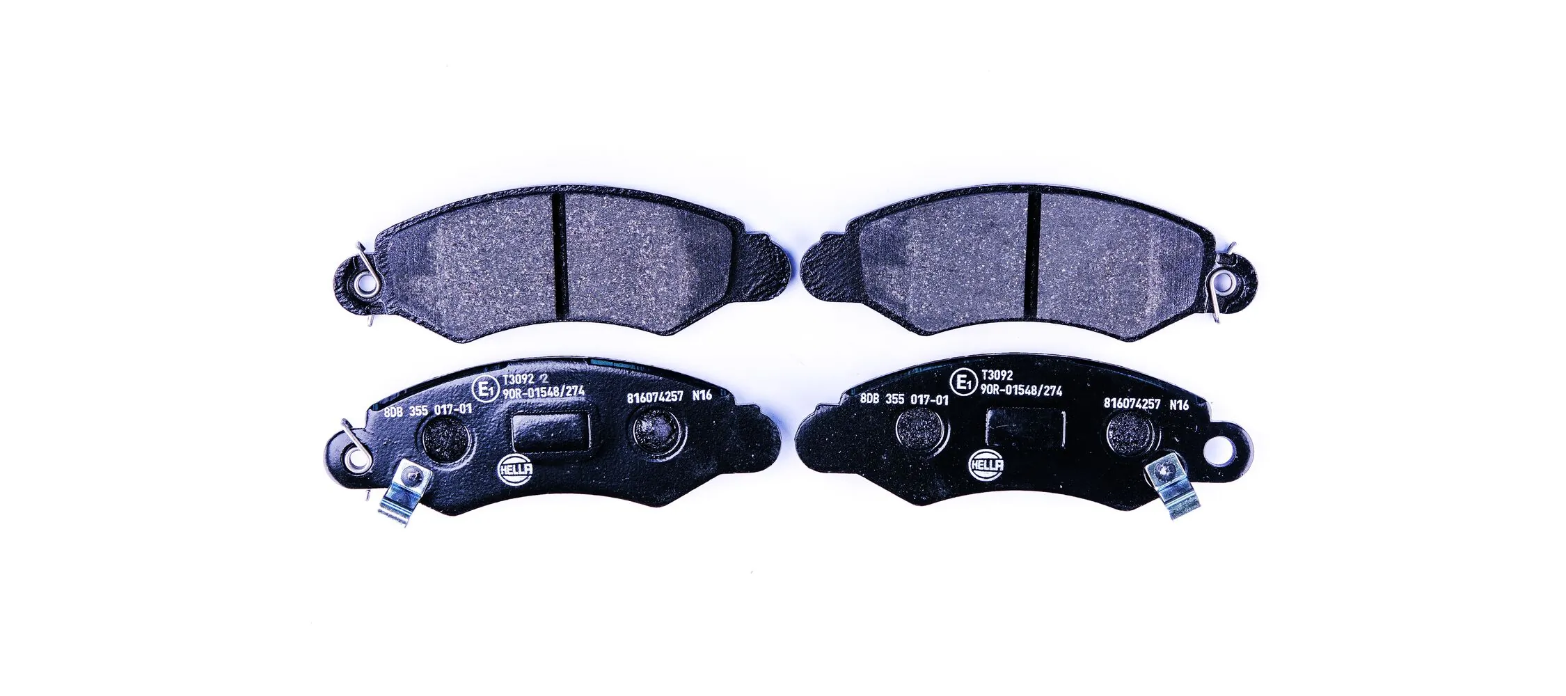 Brake Pad Set, disc brake 8DB 355 017-011